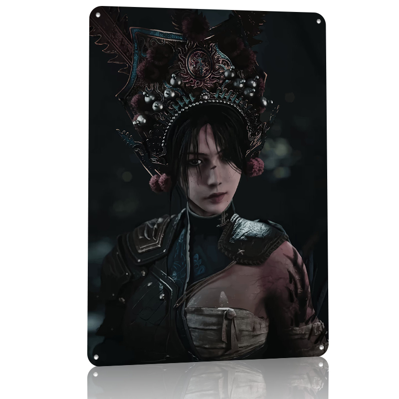 Warrior Woman With Ornate Head - Women Accessories Poster review and price
