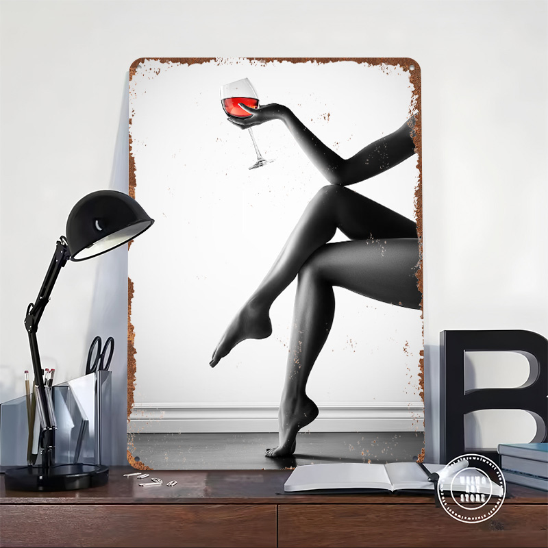 Elegant Woman With Wine Glass  - Women Accessories Poster review and price