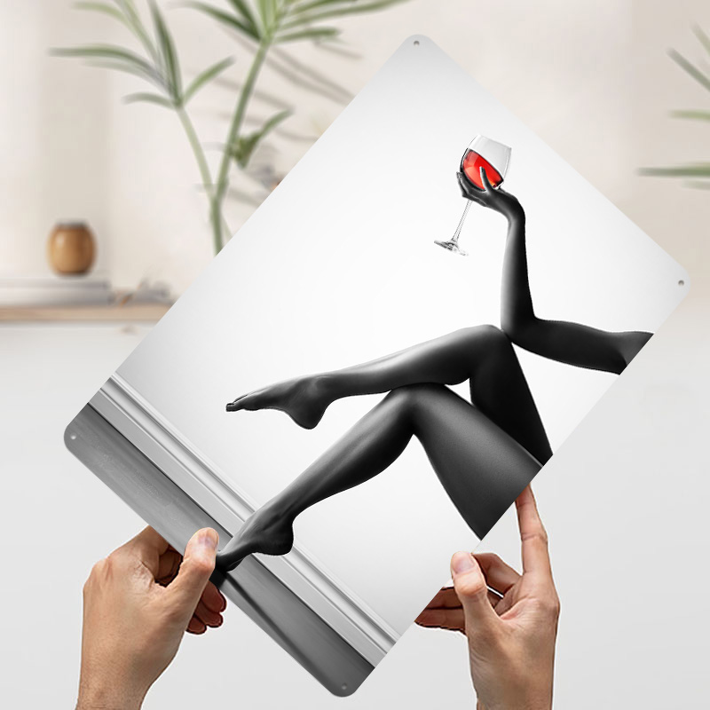 Elegant Woman With Wine Glass  - Women Accessories Poster review and price