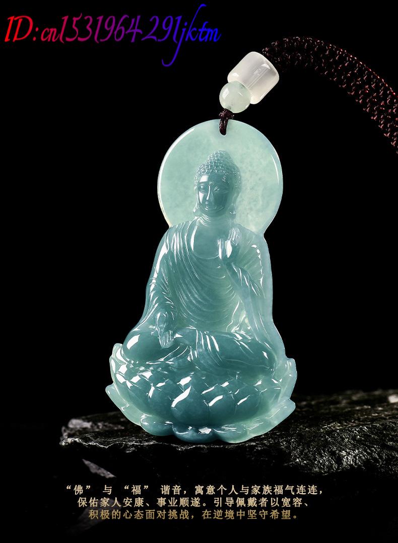Natural Burmese Jadeite Buddha - Woman Accessory review and price
