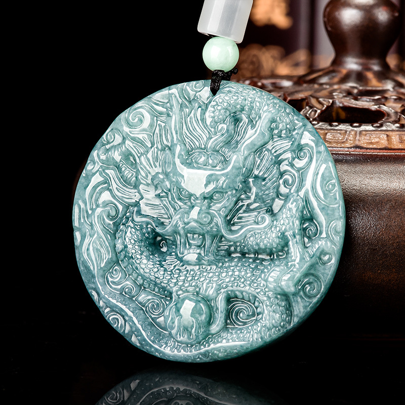 Burmese Jadeite Dragon Pendant - Woman Accessory review and price
