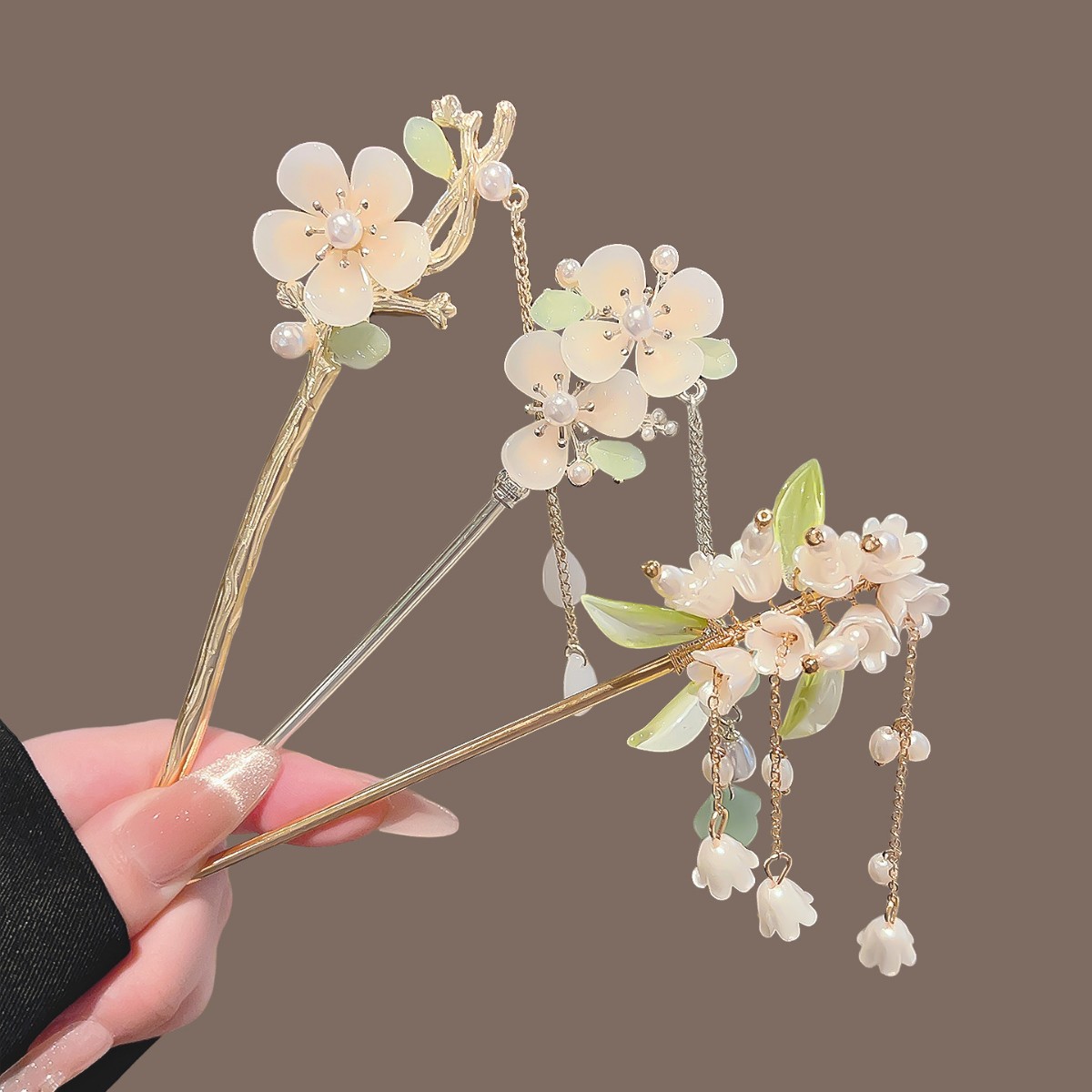 Vintage Chinese Style Tassel H - Pearl Hair Pin review and price