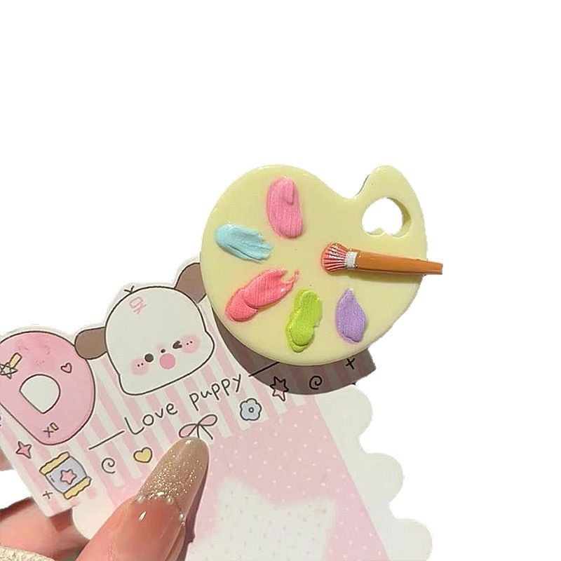 Palette Hair Clip Cute Simulat - Women Accessories Drawing review and price