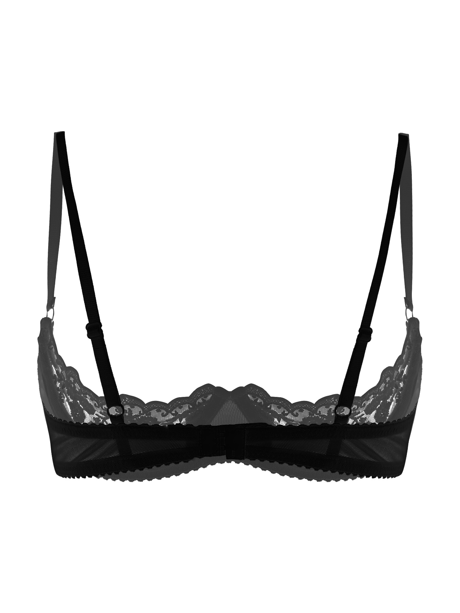 Women Sexy Open Cups Bra Sheer - Woman Accessory review and price