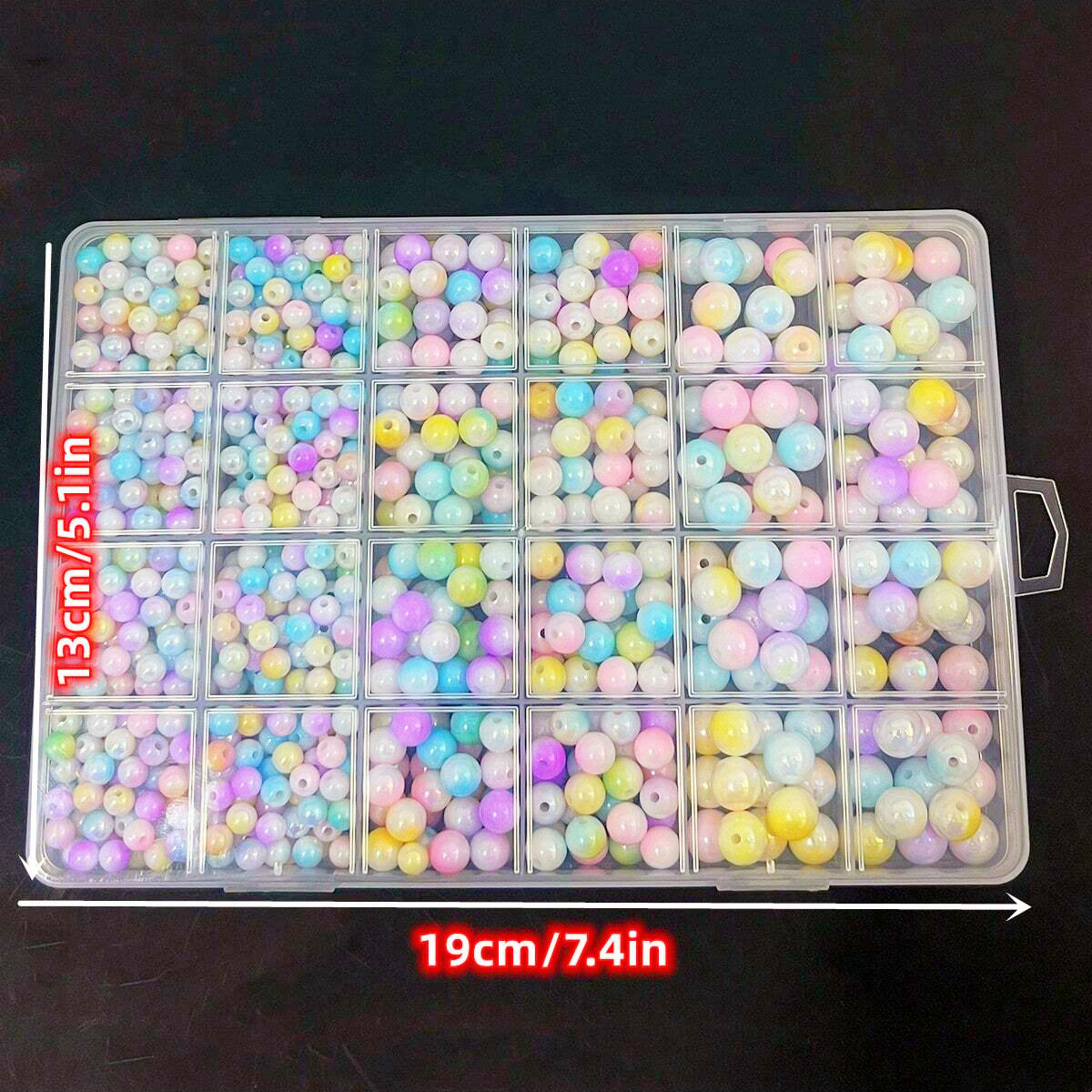 800pcs/24 grid set box 6mm/8mm - Women Accessories Bracelet review and price