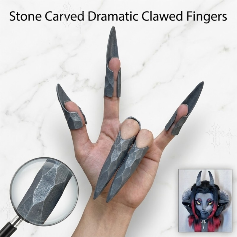 Dramatic Stone Texture Clawed  - Women'S Vintage Accessories review and price