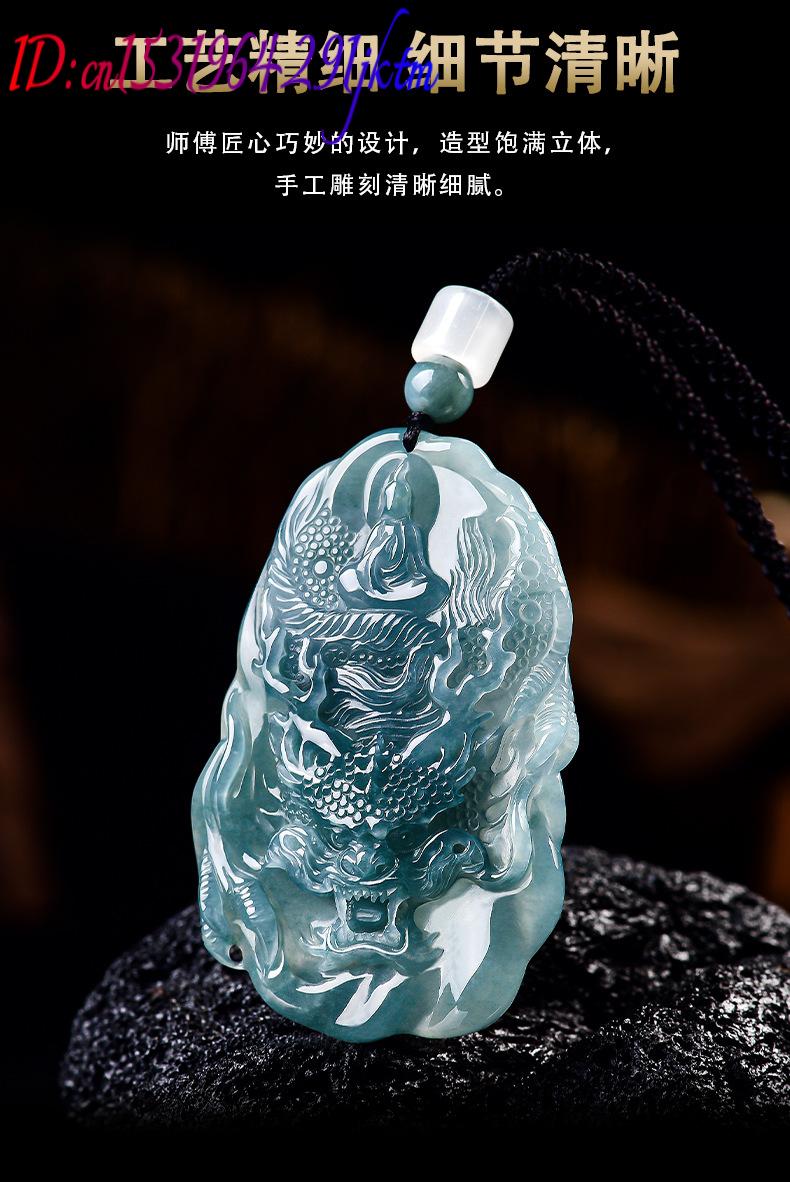 Natural Burmese Jadeite Dragon - Woman Accessory review and price