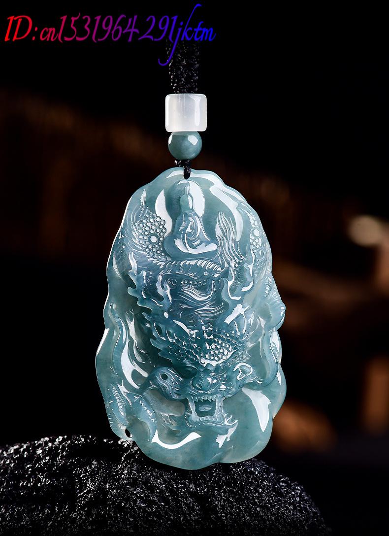 Natural Burmese Jadeite Dragon - Woman Accessory review and price