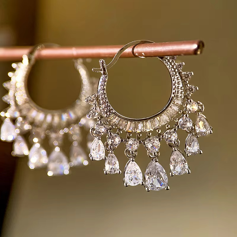 Luxury Romantic Tassel Dangle  - Tassel Earrings Boho review and price