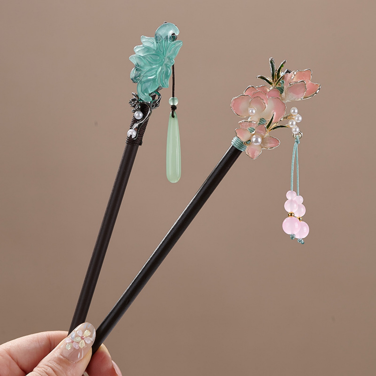 Vintage Flower Hairpin For Wom - Pearl Hair Pin review and price