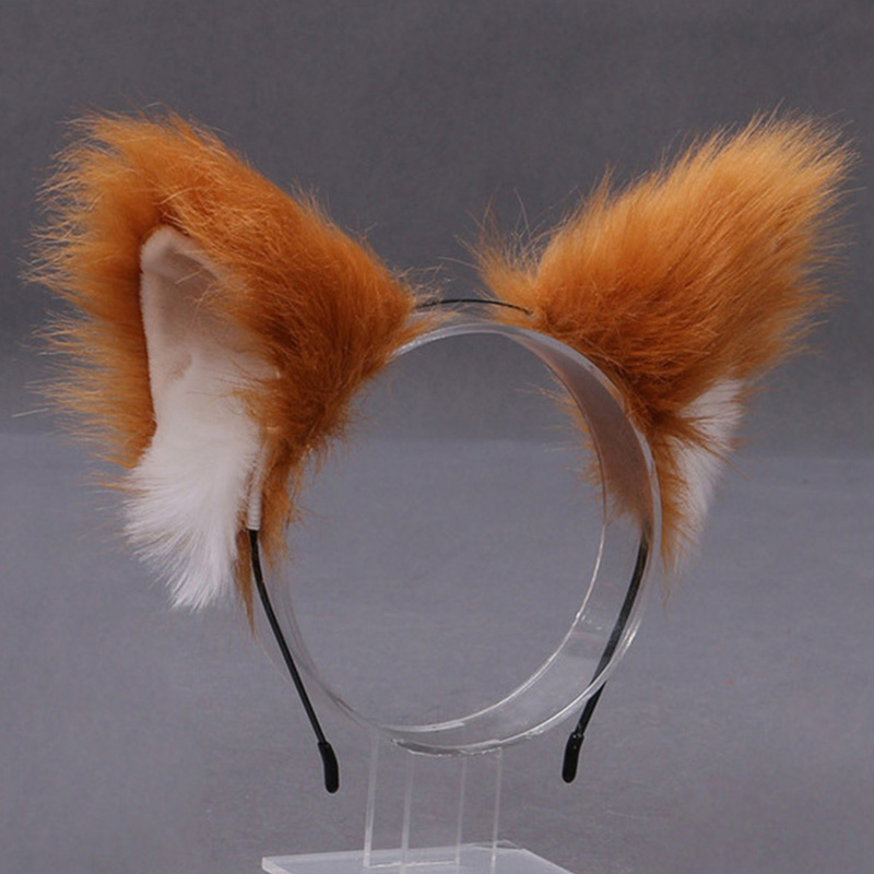 Fluffy Fox Cat Ear Plush Headb - Women Knight Accessories review and price