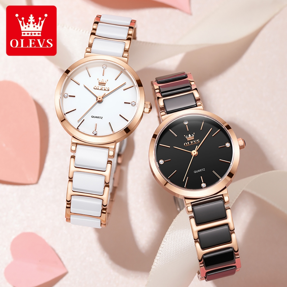 OLEVS Women Watch 5877 Luxury  - Women Accessories Bracelet review and price