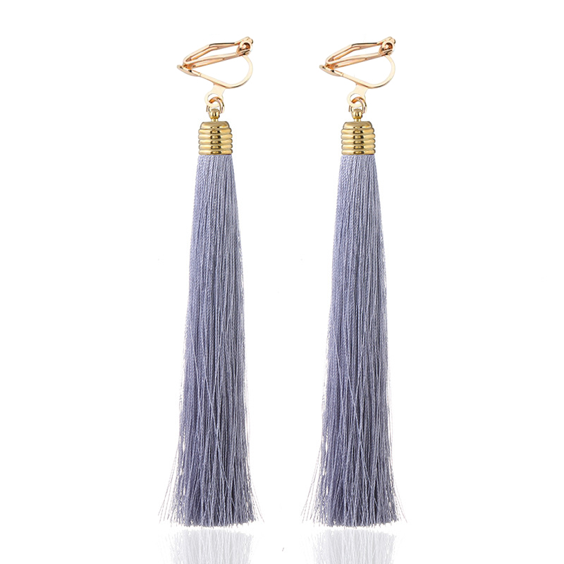 12cm&5.1'' Long Tassel Fiber C - Tassel Earrings Boho review and price