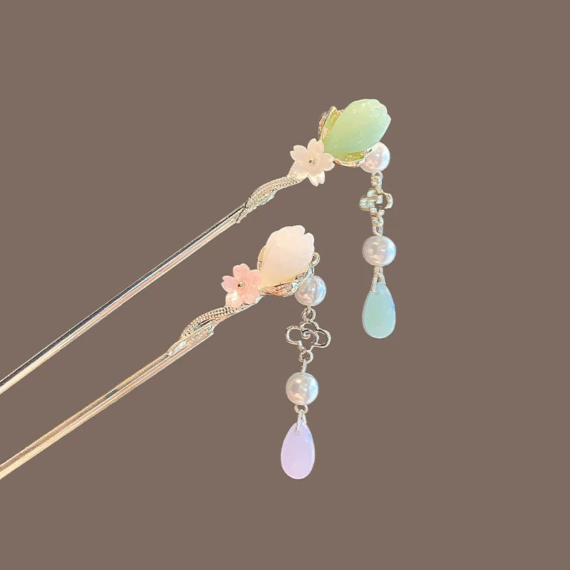 Vintage Flower Pearl Tassel Ha - Pearl Hair Pin review and price