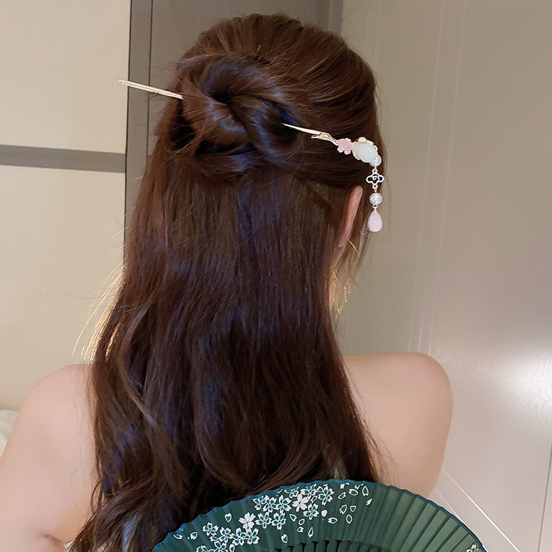 Vintage Flower Pearl Tassel Ha - Pearl Hair Pin review and price