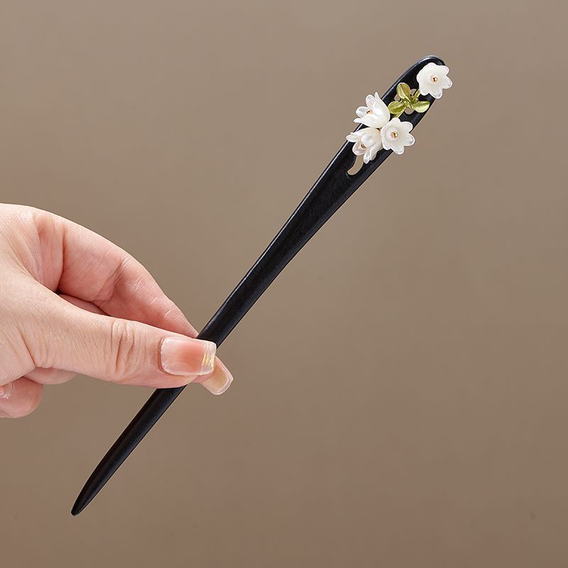 Lily of The-Valley Flower Leav - Pearl Hair Pin review and price