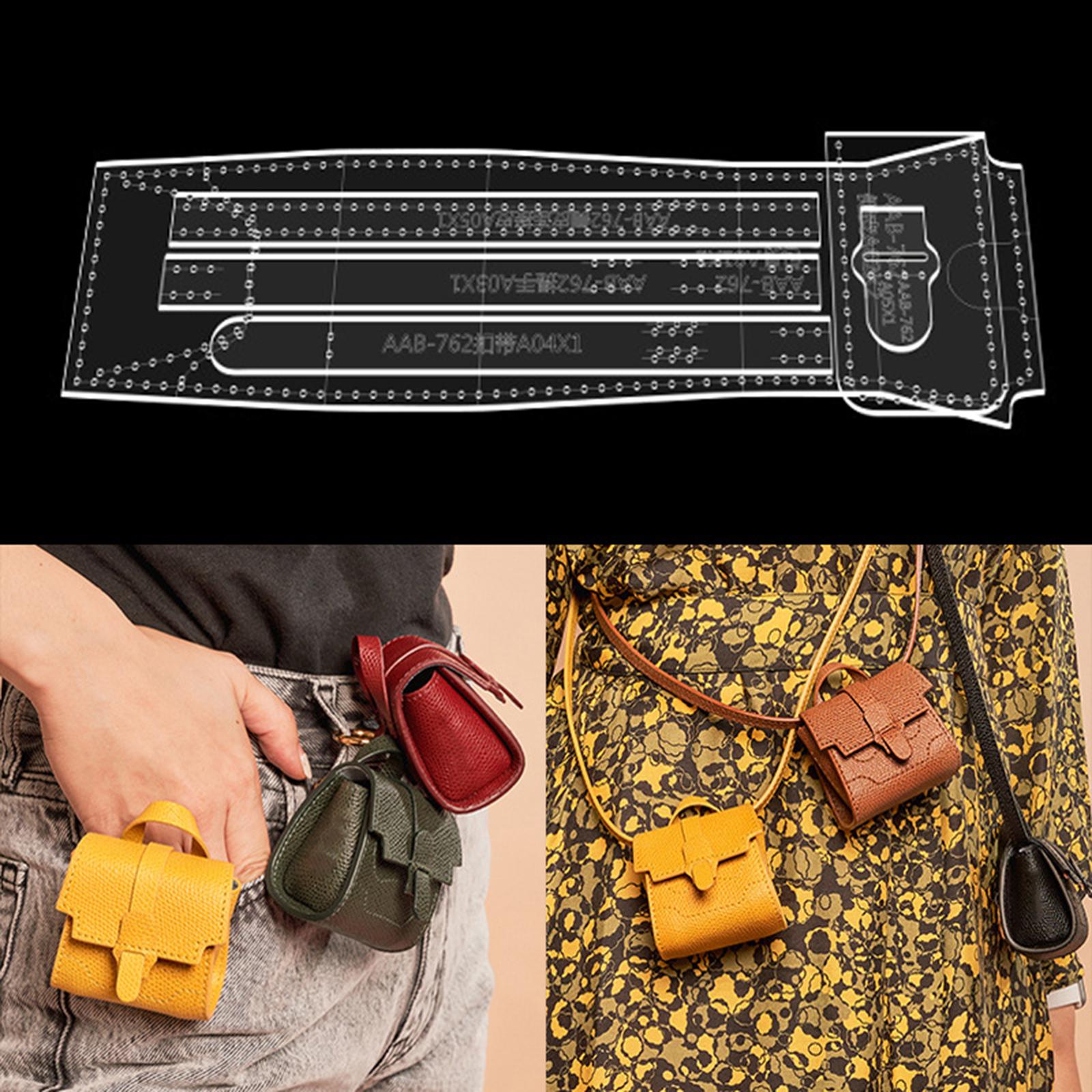 Leather Craft Pattern Handcraf - Women Accessories Drawing review and price