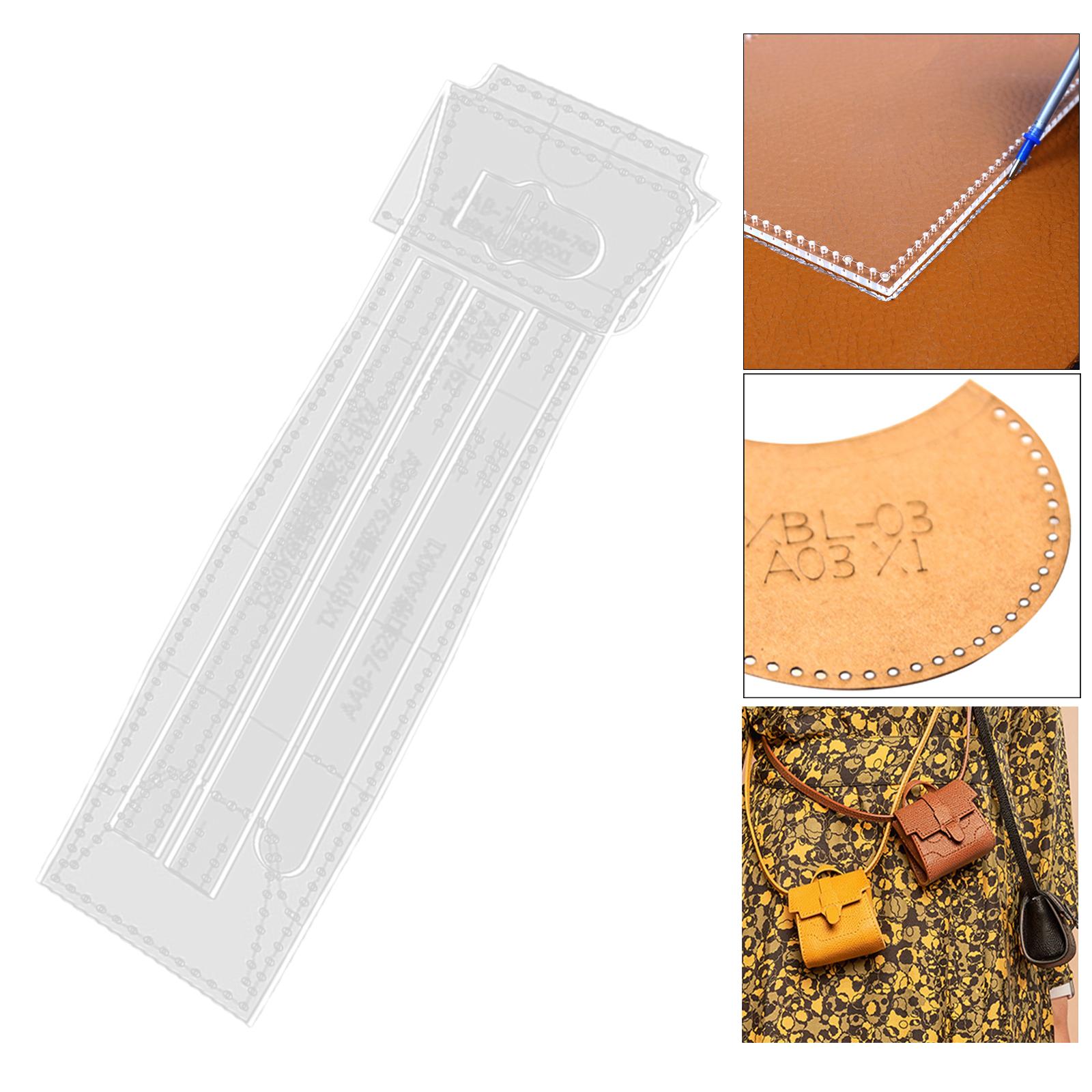Leather Craft Pattern Handcraf - Women Accessories Drawing review and price