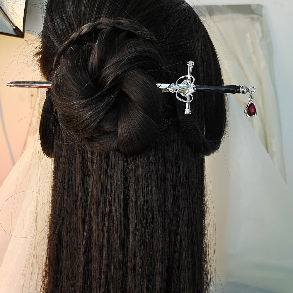 Chinese Sword Shaped Hair Stic - Pearl Hair Pin review and price