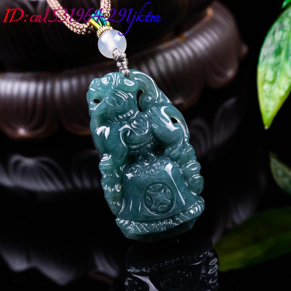 Burmese Jadeite Pixiu Pendant  - Woman Accessory review and price