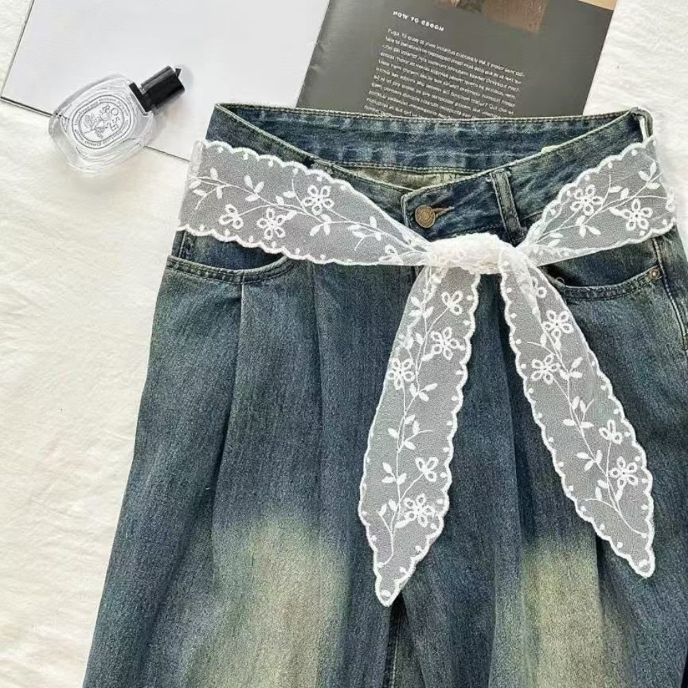 Sweet White Lace Belt for Wome - Woman Accessory review and price