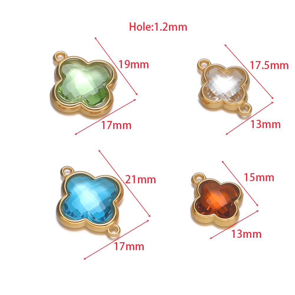 5pcs Stainless Steel Four Leaf - Women Accessories Bracelet review and price