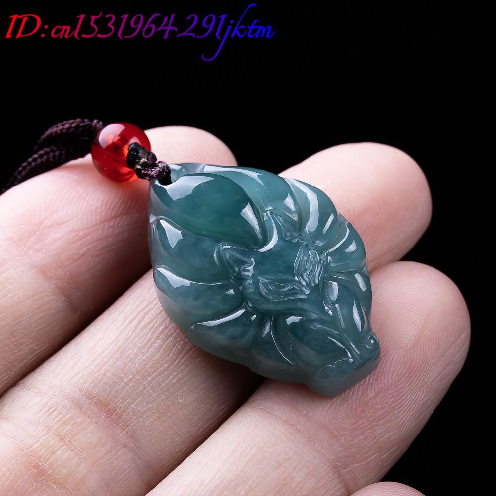 Natural Burmese Jadeite Fox Pe - Woman Accessory review and price
