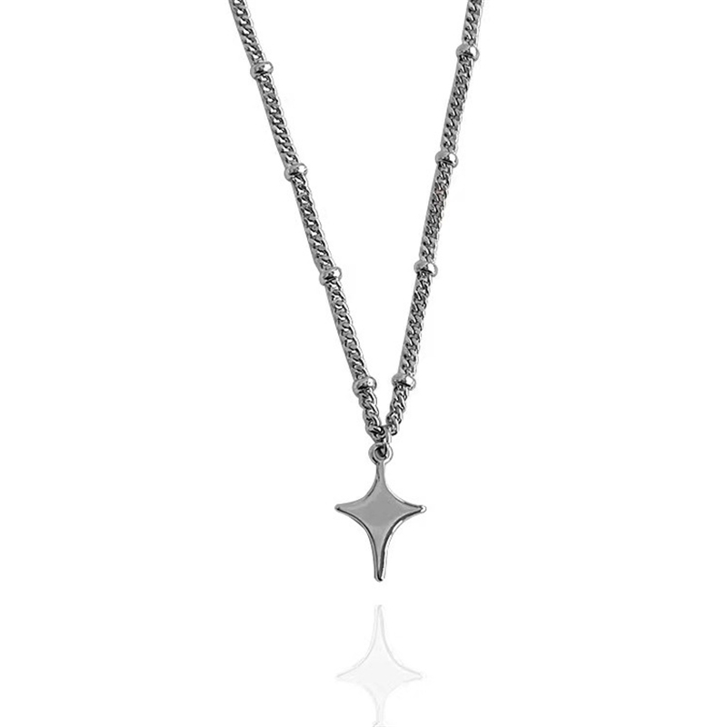 Kpop Goth Silver Color Star Pe - Women'S Emo Accessories review and price