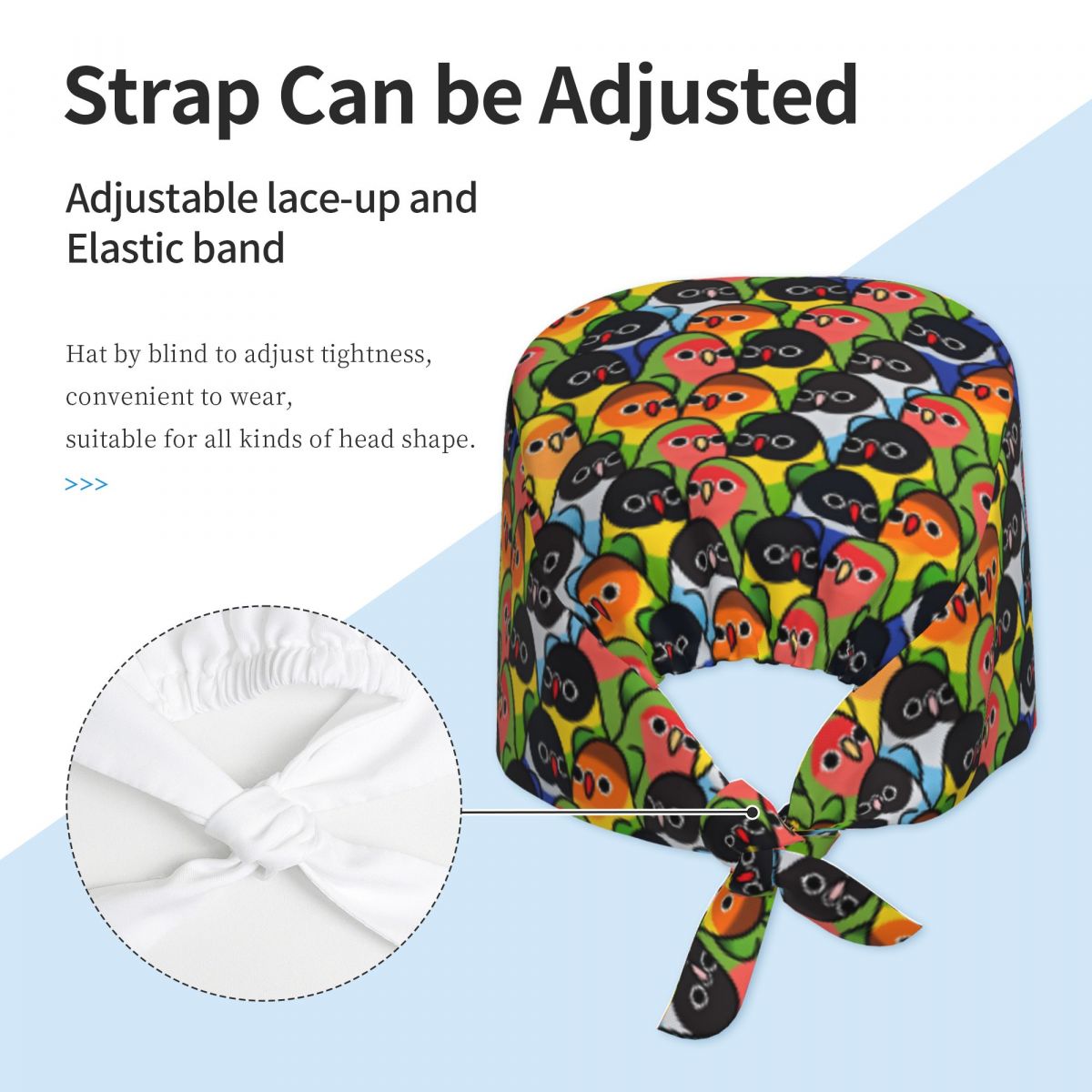 Nurse Hats Too Many Birds Love - Women Accessories Poster review and price