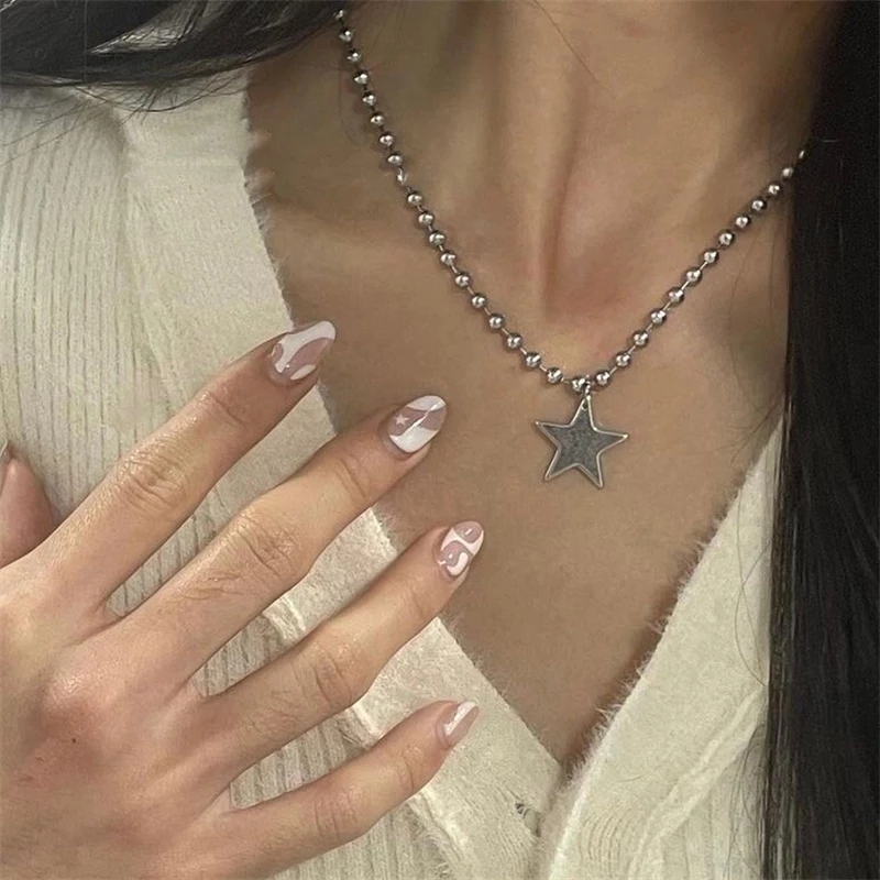 Kpop Cool Punk Vintage Star Pe - Women'S Emo Accessories review and price