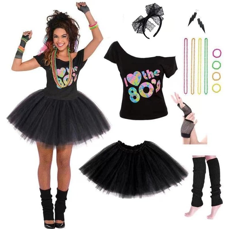 Women's 80s Costumes with Acce - Women Accessories Bracelet review and price