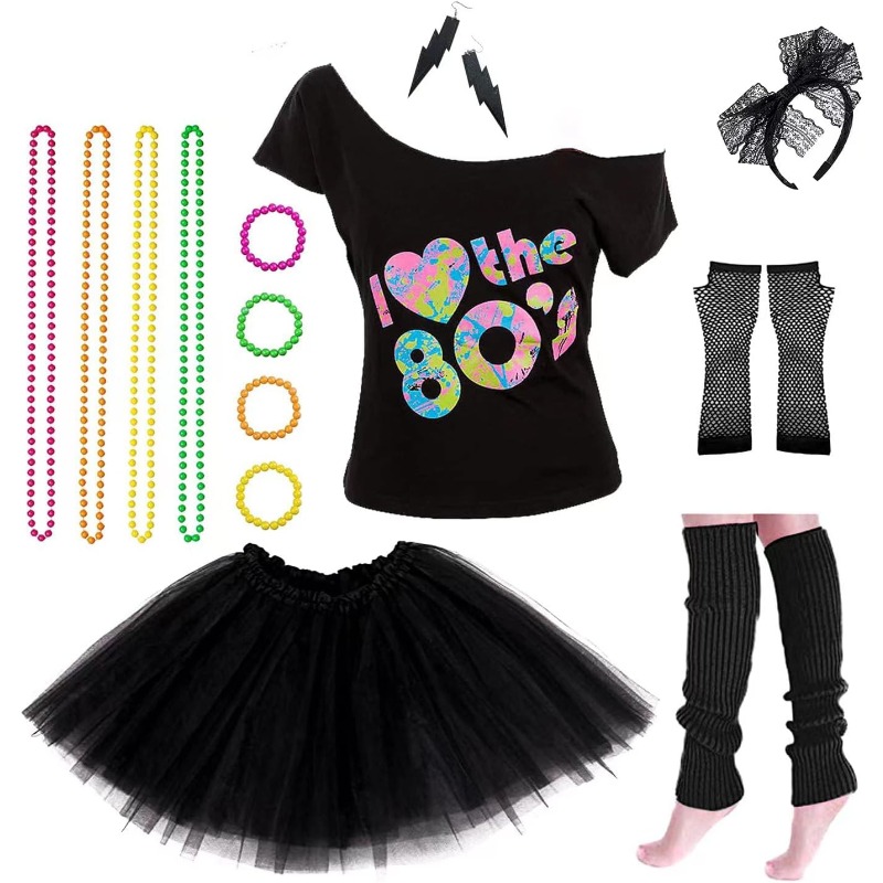 Women's 80s Costumes with Acce - Women Accessories Bracelet review and price