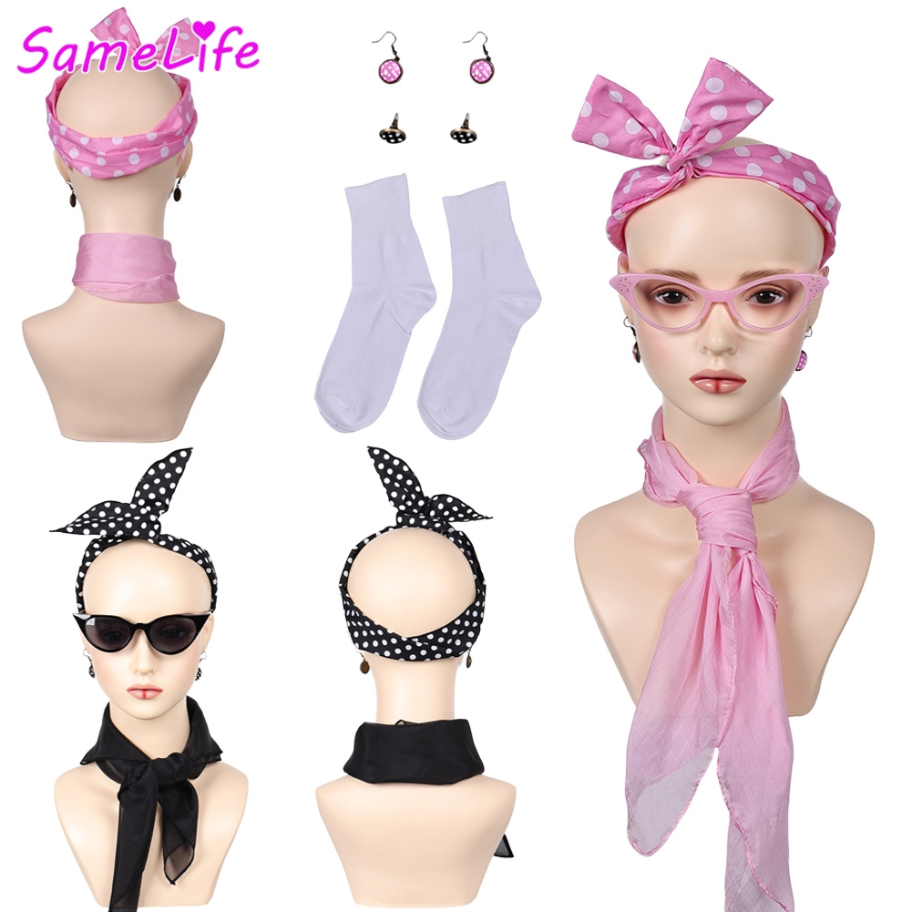 Movie Grease 1950s Pink Ladies - Women'S Accessories In The 1950S review and price