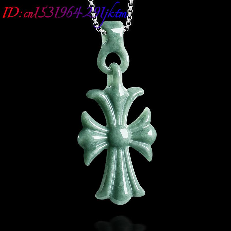 Natural Burmese Jadeite Cross  - Woman Accessory review and price