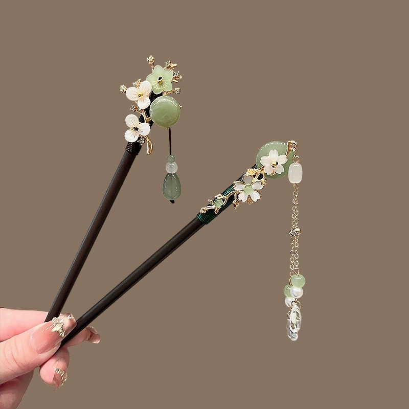 Antique Wooden Hairpin Women's - Pearl Hair Pin review and price