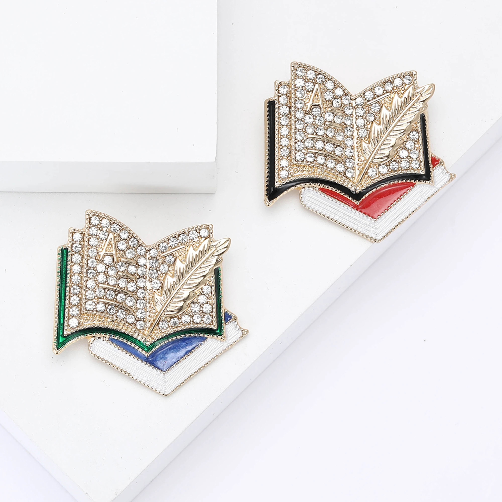 Fashion Rhinestone Quill Pen B - Women Accessories Drawing review and price