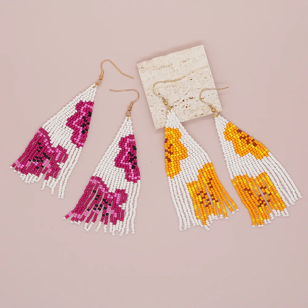 Beaded earrings Tassel Origina - Tassel Earrings Boho review and price