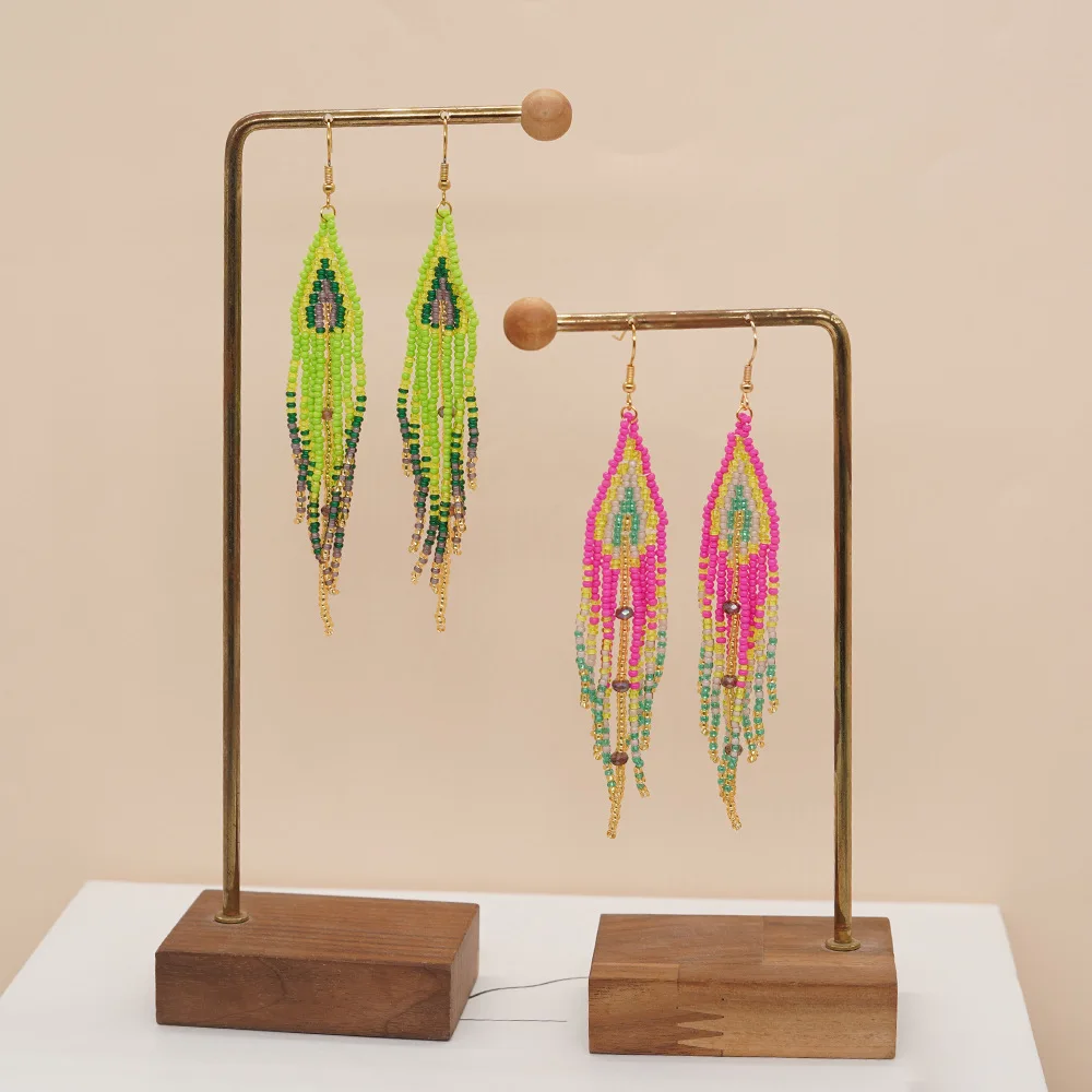 Beaded earrings Tassel Origina - Tassel Earrings Boho review and price