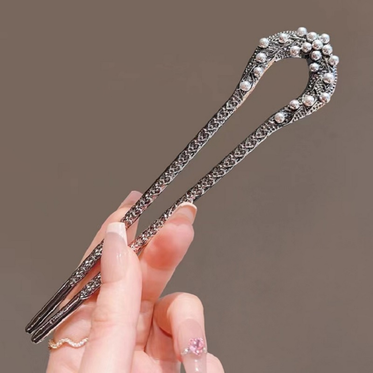 New Pearl U Shaped Hairpin For - Pearl Hair Pin review and price