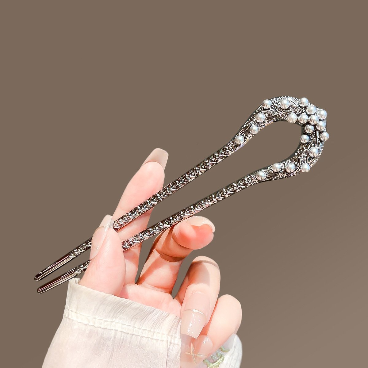 New Pearl U Shaped Hairpin For - Pearl Hair Pin review and price