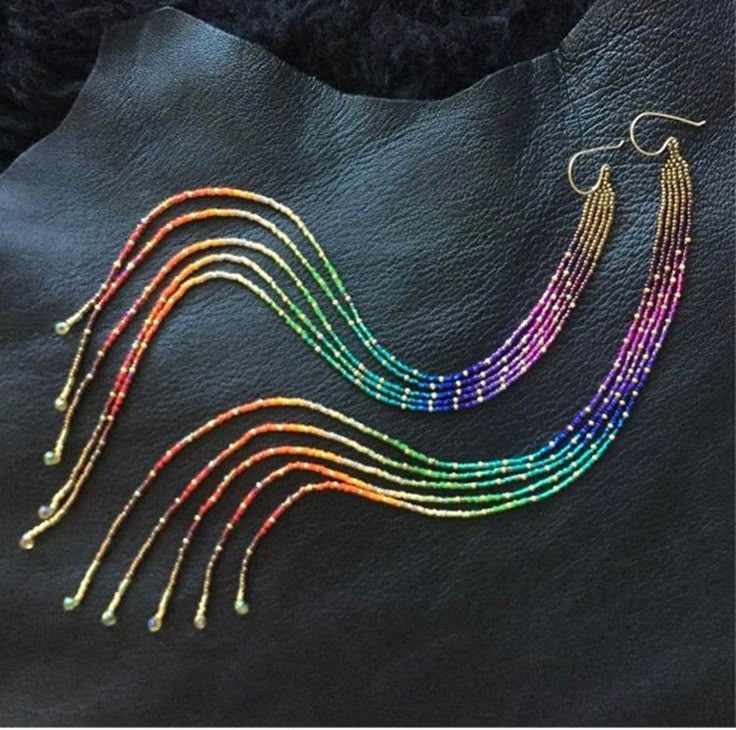 Rice bead earrings Gradient co - Tassel Earrings Boho review and price