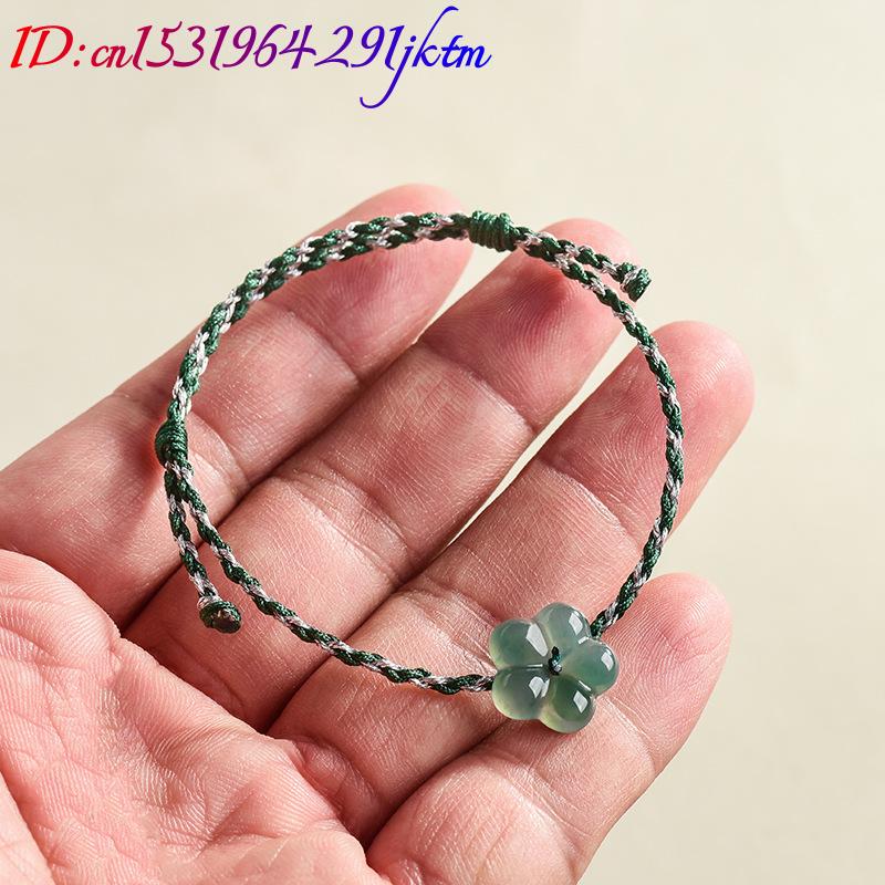 Burmese Jadeite Flower Bracele - Woman Accessory review and price