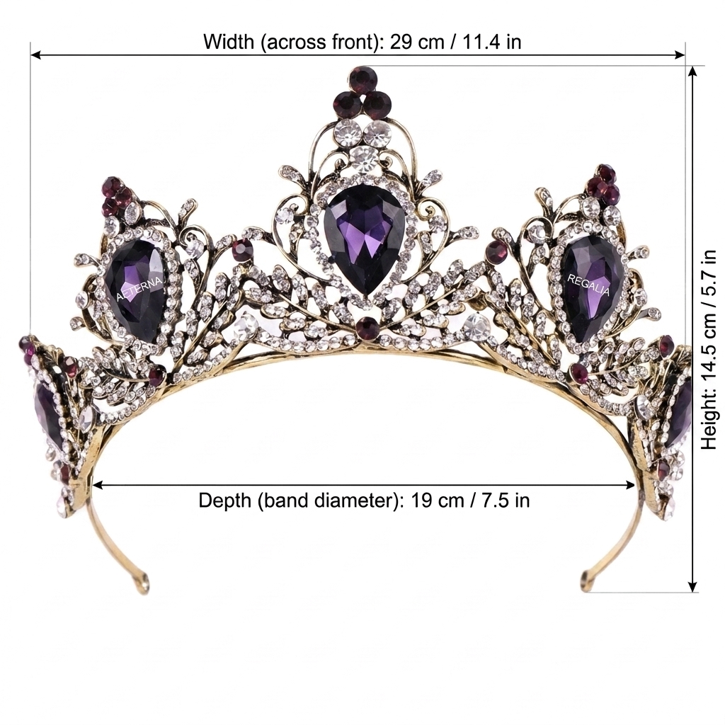 Crown Headpiece Lightweight Ba - Women'S Vintage Accessories review and price