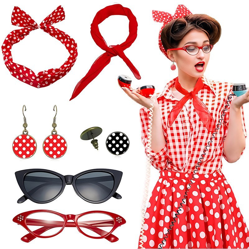 Carnival 1950S Party Polka Dot - Women'S Accessories In The 1950S review and price