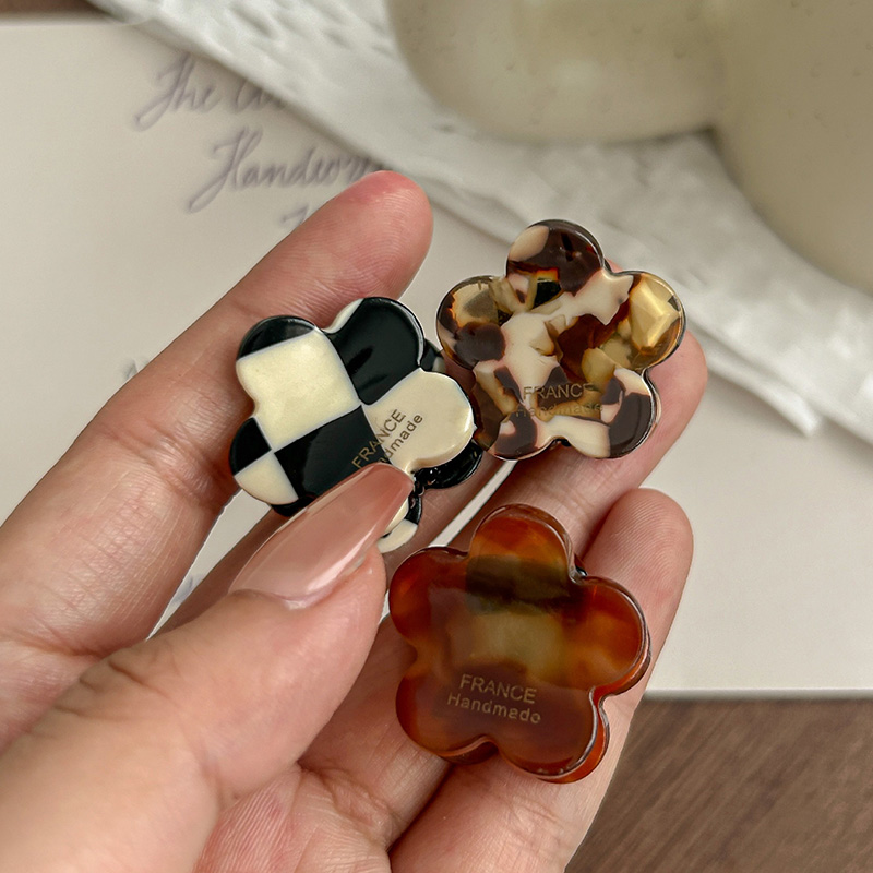 8Pcs/Set Cute Flower Acetate H - Hair Claw Clip Set review and price
